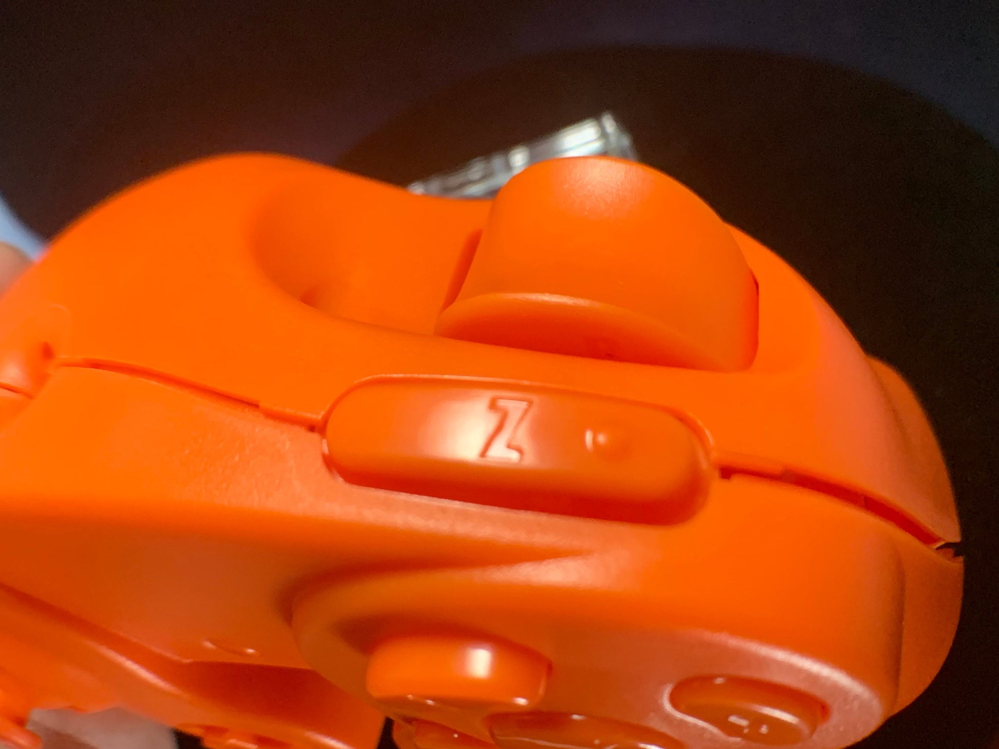 Solid Orange GameCube Controller Shell (NO BUTTONS) - GameCube Gamepad Case - Retro Gaming Nostalgia