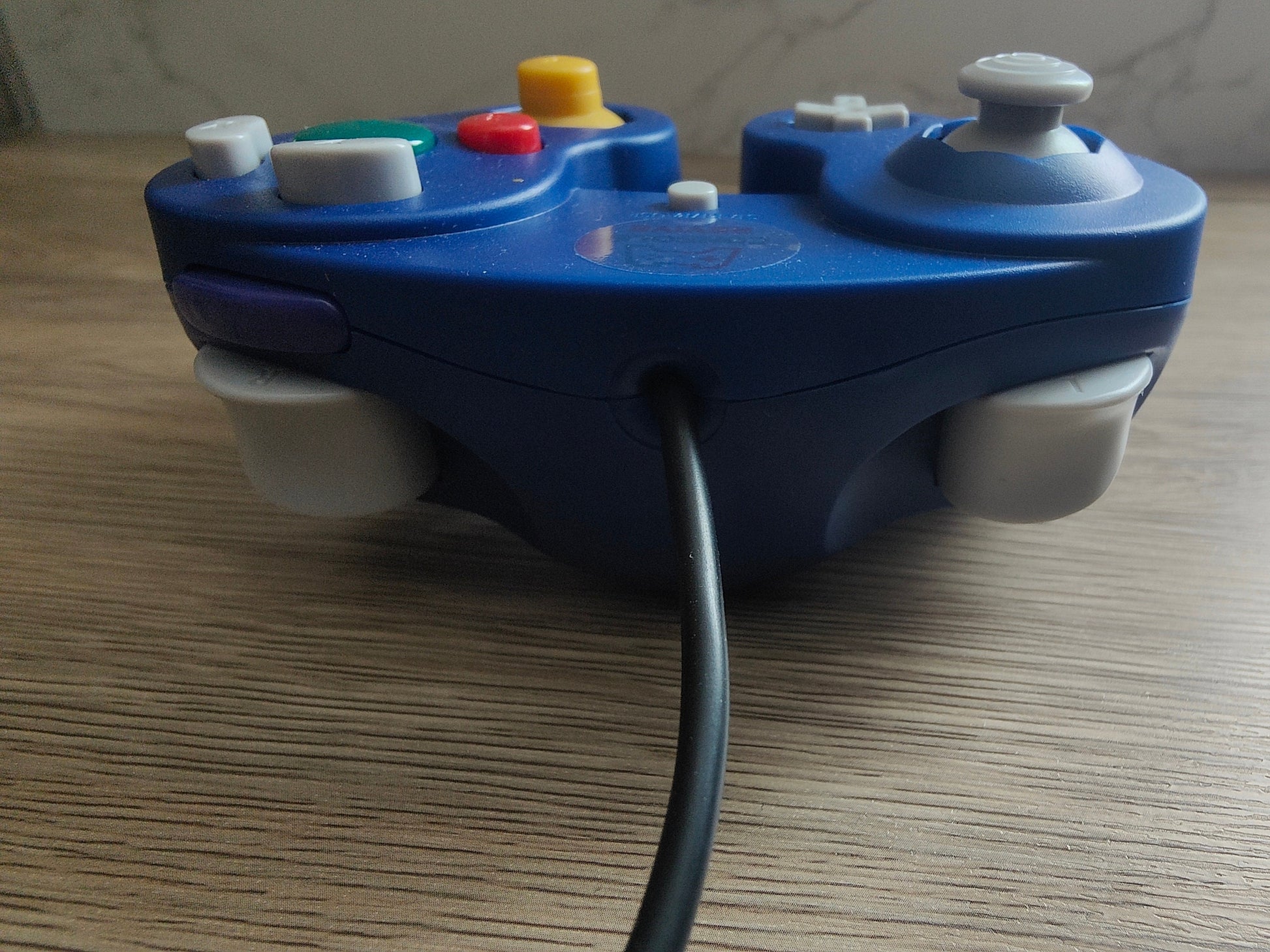 Solid Blue GameCube Controller Shell - GameCube Gamepad Case - Retro Gaming Nostalgia