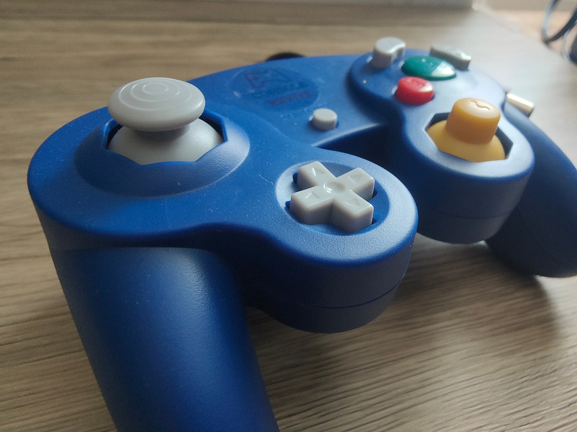 Solid Blue GameCube Controller Shell - GameCube Gamepad Case - Retro Gaming Nostalgia