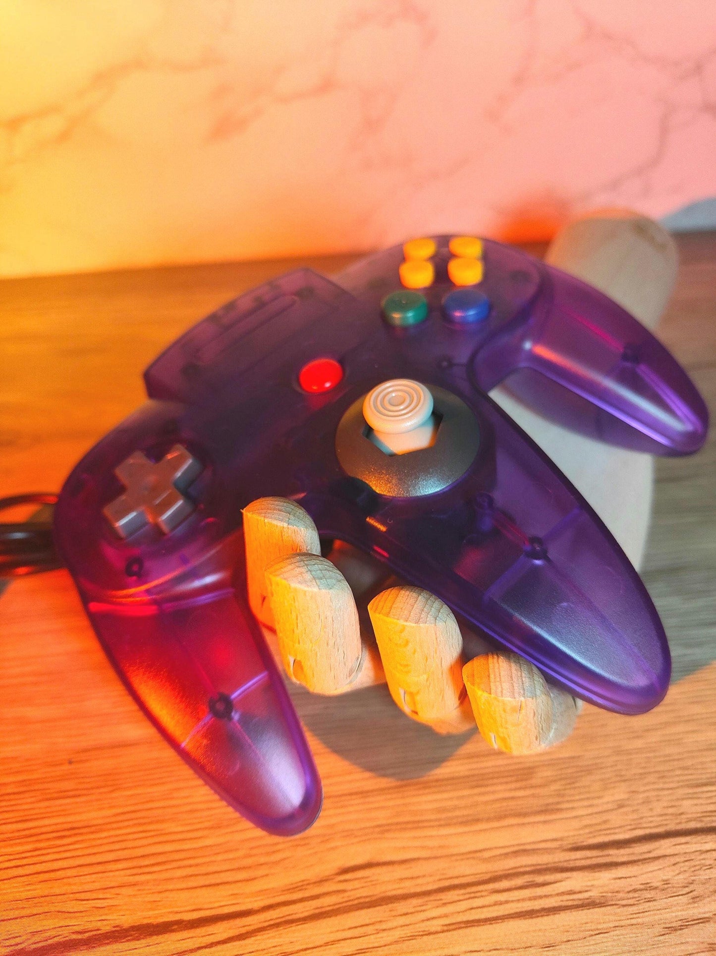 Transparent N64 Controller - N64 Gamepad Complete Pad - Retro Gaming Nostalgia