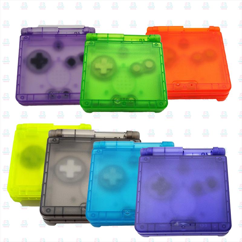 Gameboy advance SP replacement shell - IPS Ready - Multiple Colours - Housing Kit for Console Restoration