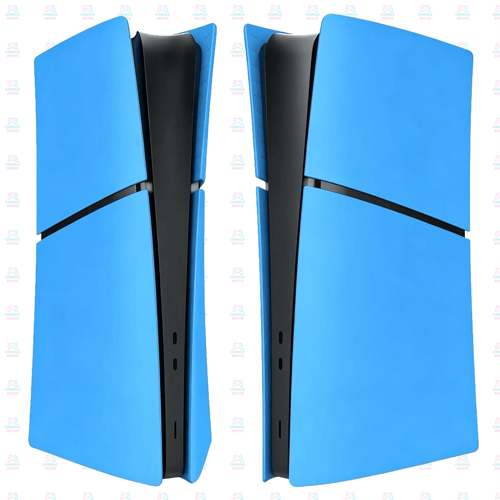 PS5 Slim Digital Edition Matte Faceplates (Set of 4) – Premium Replacement Console Covers, Easy to Install (Copy) - Console Revive