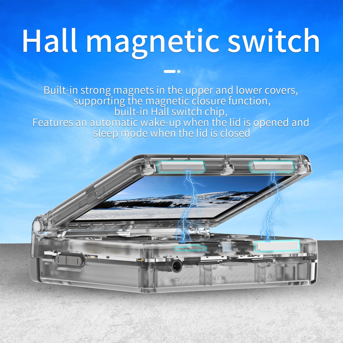 Anbernic RG35xxSP Retro Handheld Console – Foldable Clamshell Design, 3.5" IPS Screen, Classic Emulation Gaming