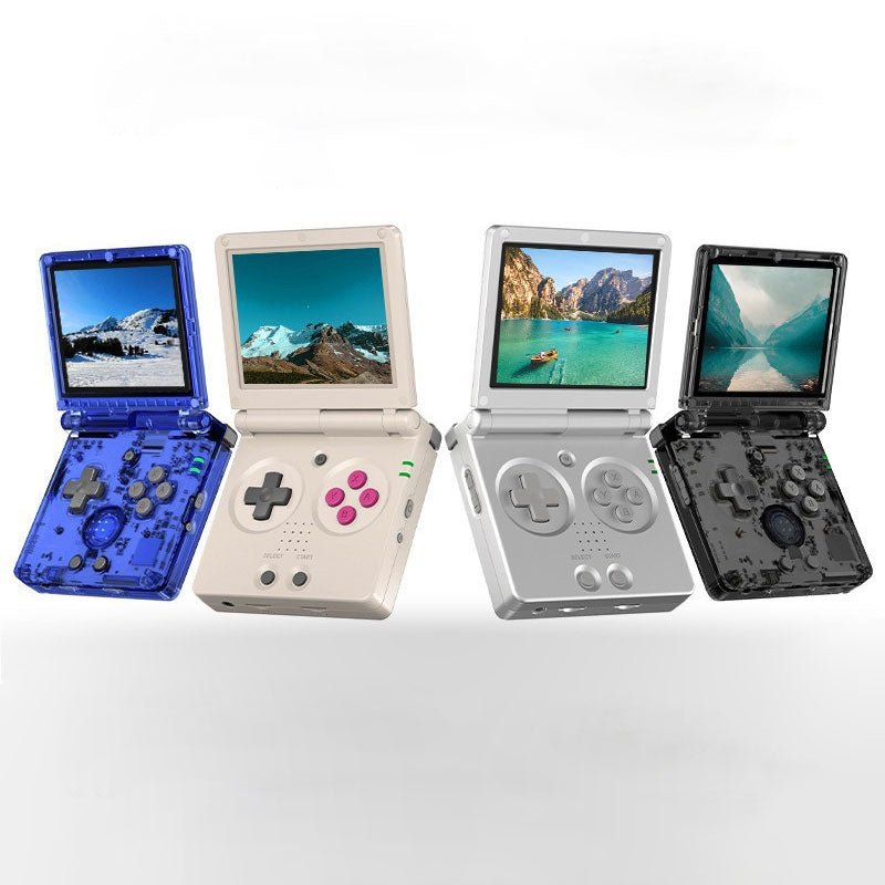 Anbernic RG35xxSP Retro Handheld Console – Foldable Clamshell Design, 3.5" IPS Screen, Classic Emulation Gaming - Console Revive