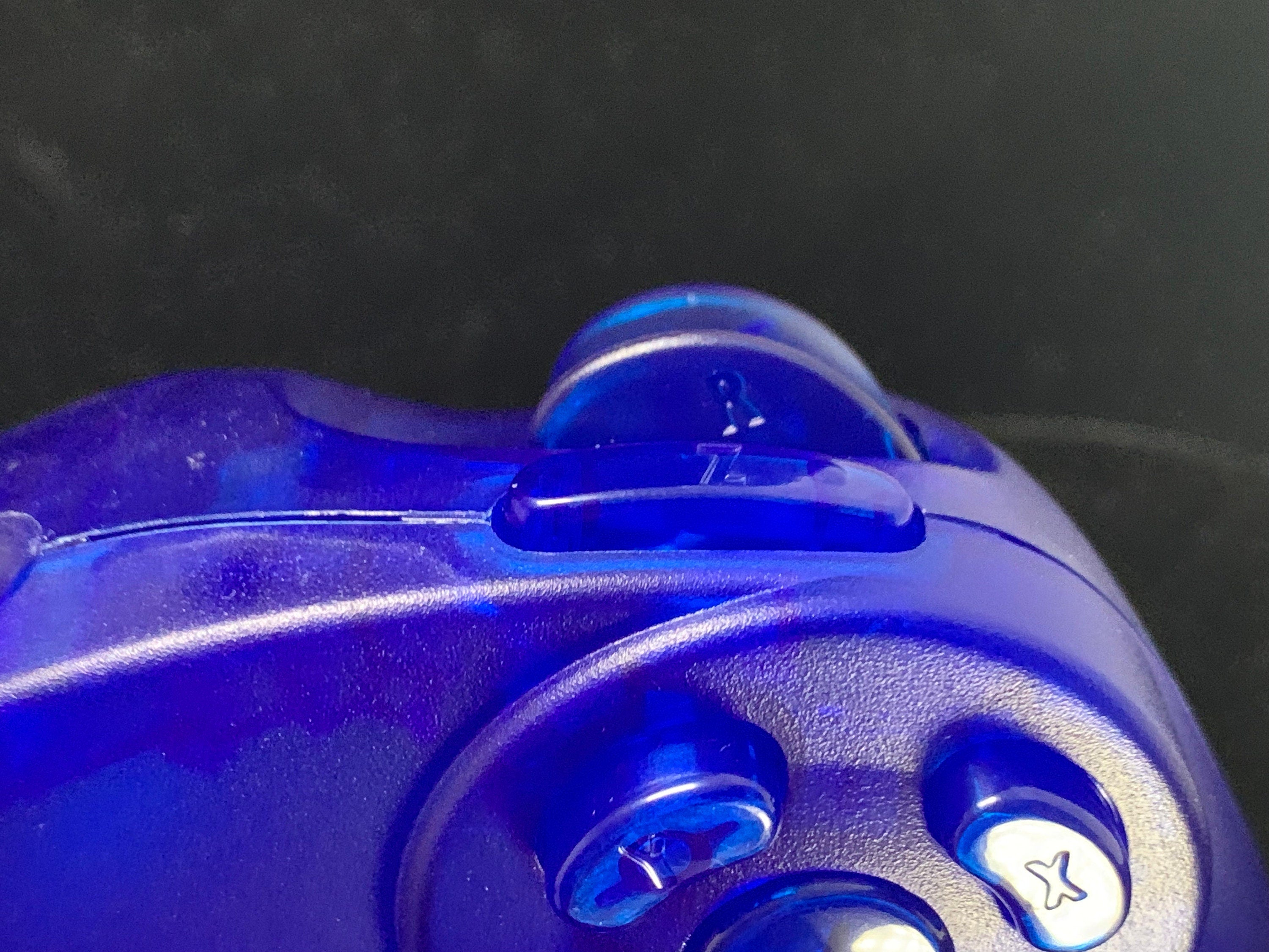 Clear Blue GameCube Controller Shell - GameCube Gamepad Case - Retro Gaming Nostalgia - Console Revive