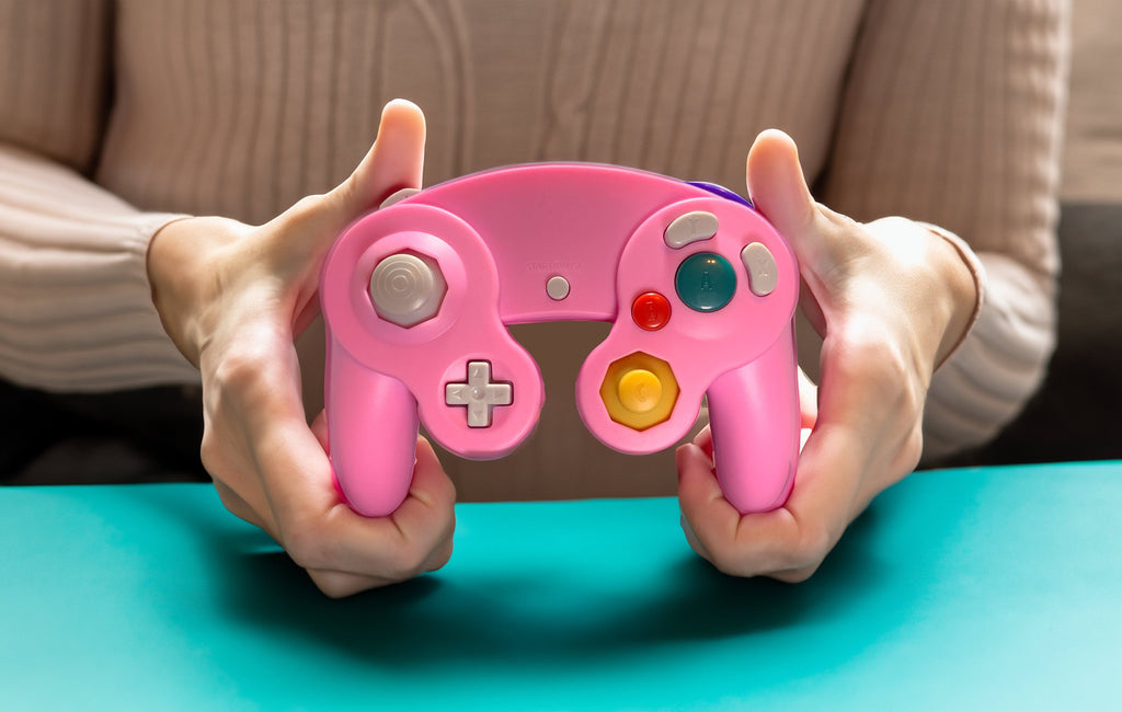 Pink GameCube Controller - GameCube Gamepad - Retro Gaming Nostalgia - Console Revive