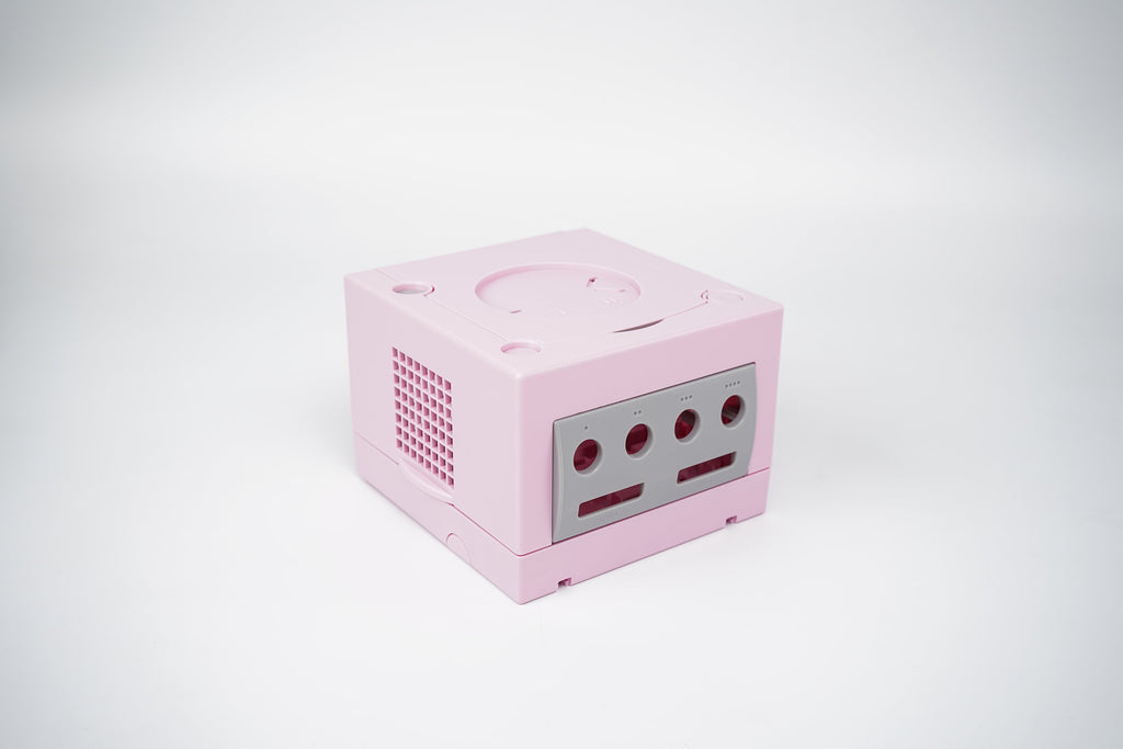 NEW!** UK's First Pink Replacement Shell Case for GameCube - Enhance Your Console's Look! - Console Revive