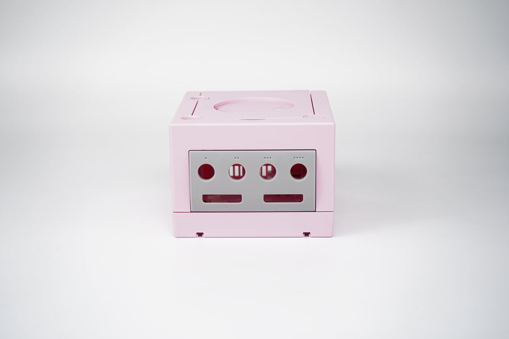 NEW!** UK's First Pink Replacement Shell Case for GameCube - Enhance Your Console's Look! - Console Revive