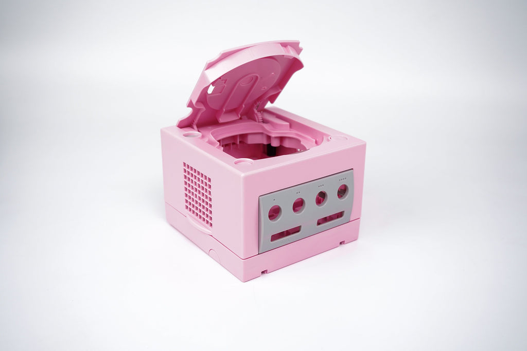 NEW!** UK's First Pink Replacement Shell Case for GameCube - Enhance Your Console's Look! - Console Revive