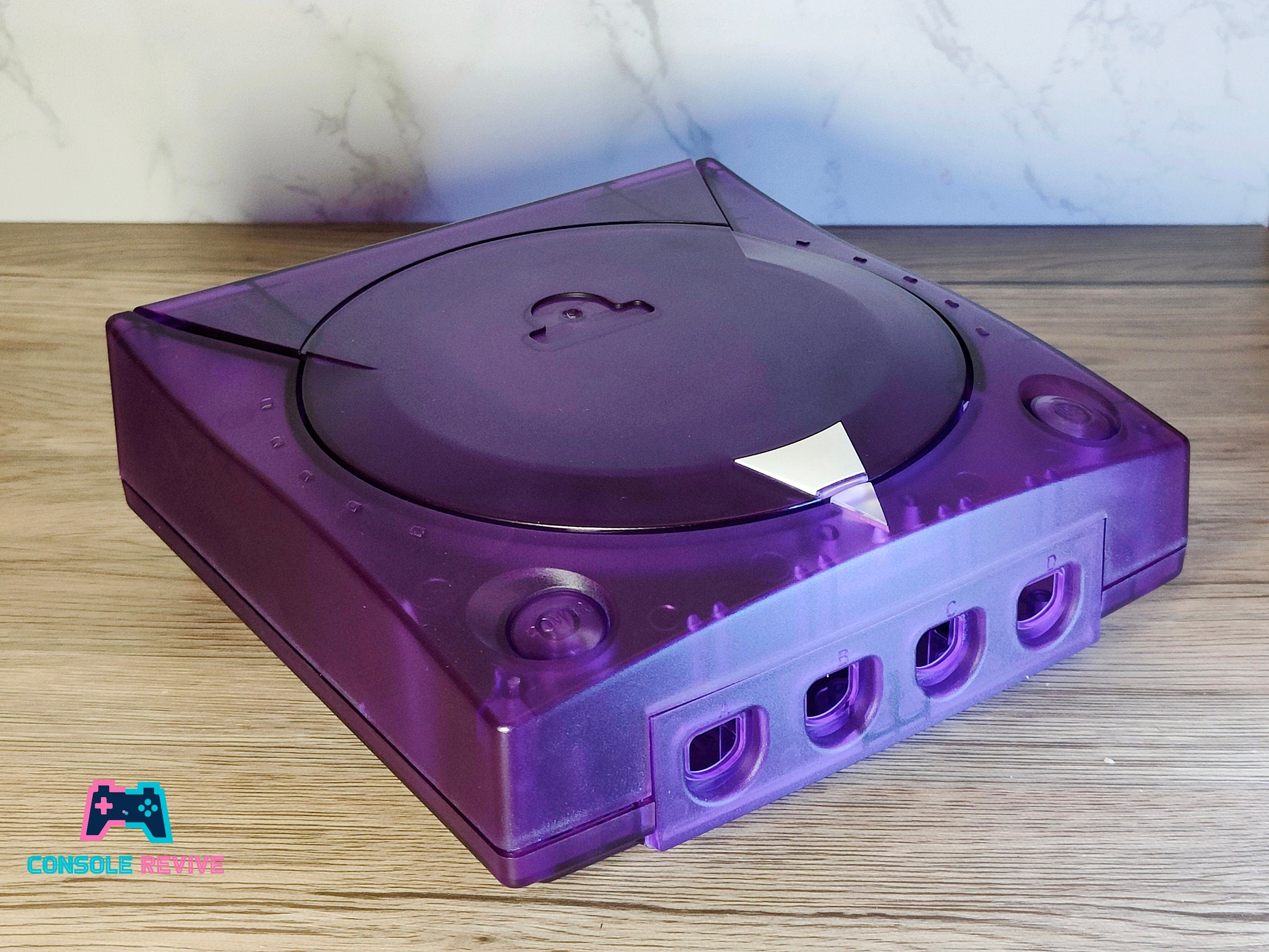 Custom Sega Dreamcast Replacement Shell - High - Quality Retro Gaming Console Shells - Limited Edition Colours Available - Console Revive