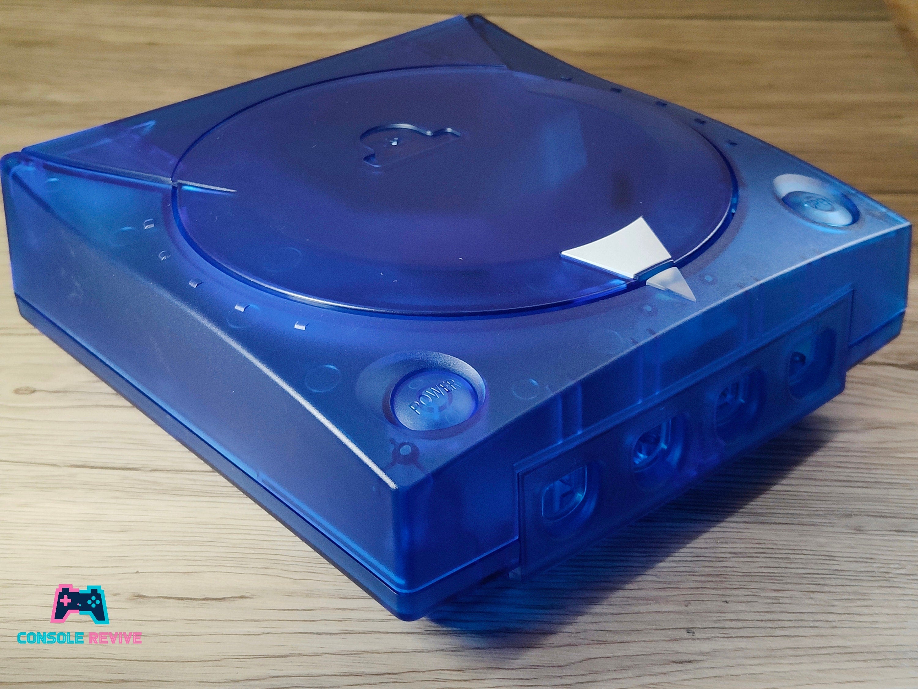 Custom Sega Dreamcast Replacement Shell - High - Quality Retro Gaming Console Shells - Limited Edition Colours Available - Console Revive