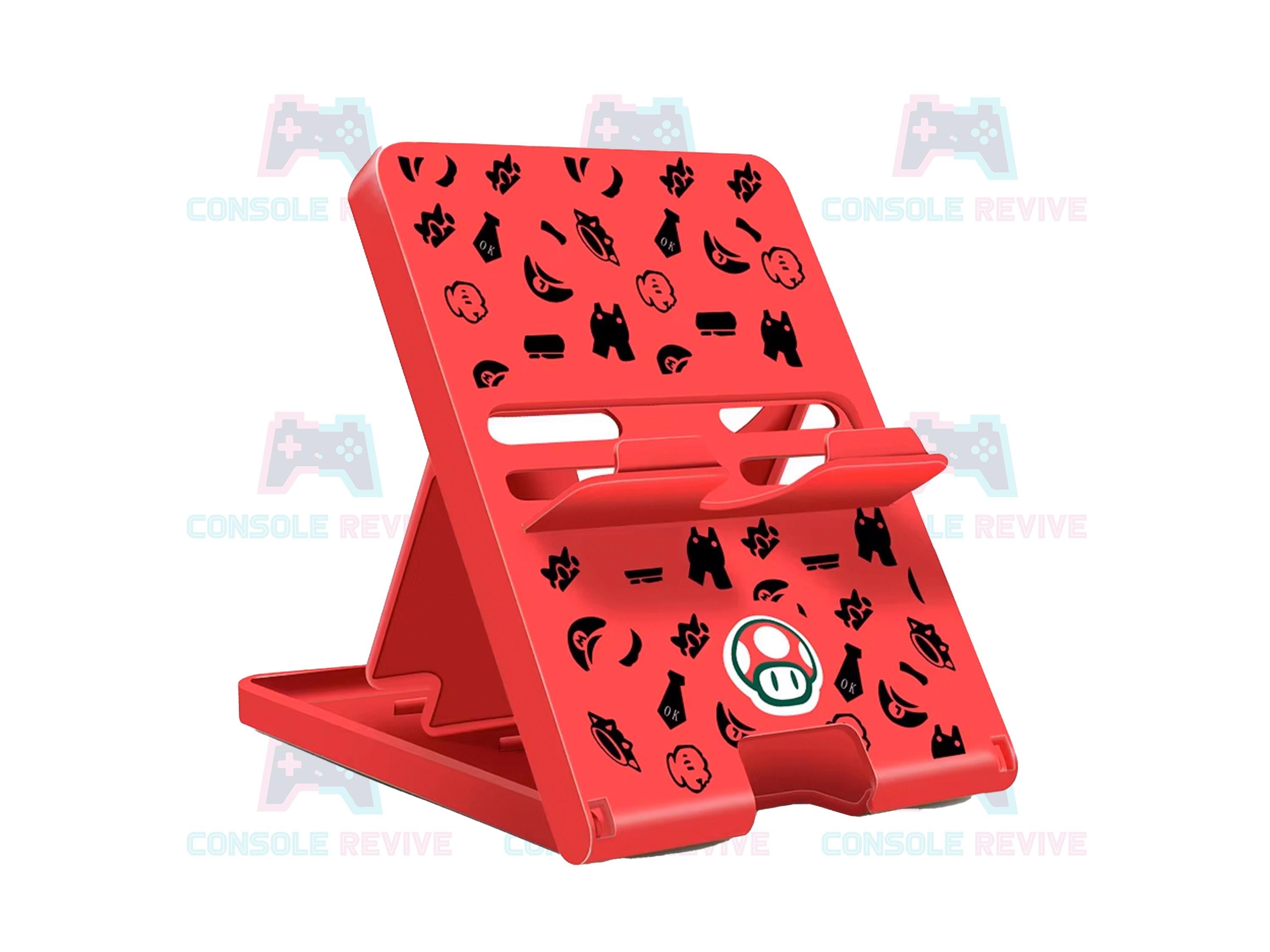 Adjustable Portable Stand Bracket for Switch, Switch OLED, Switch Lite & Multi - Device Holder for Tablets, Phones, and Gaming Accessories - Console Revive