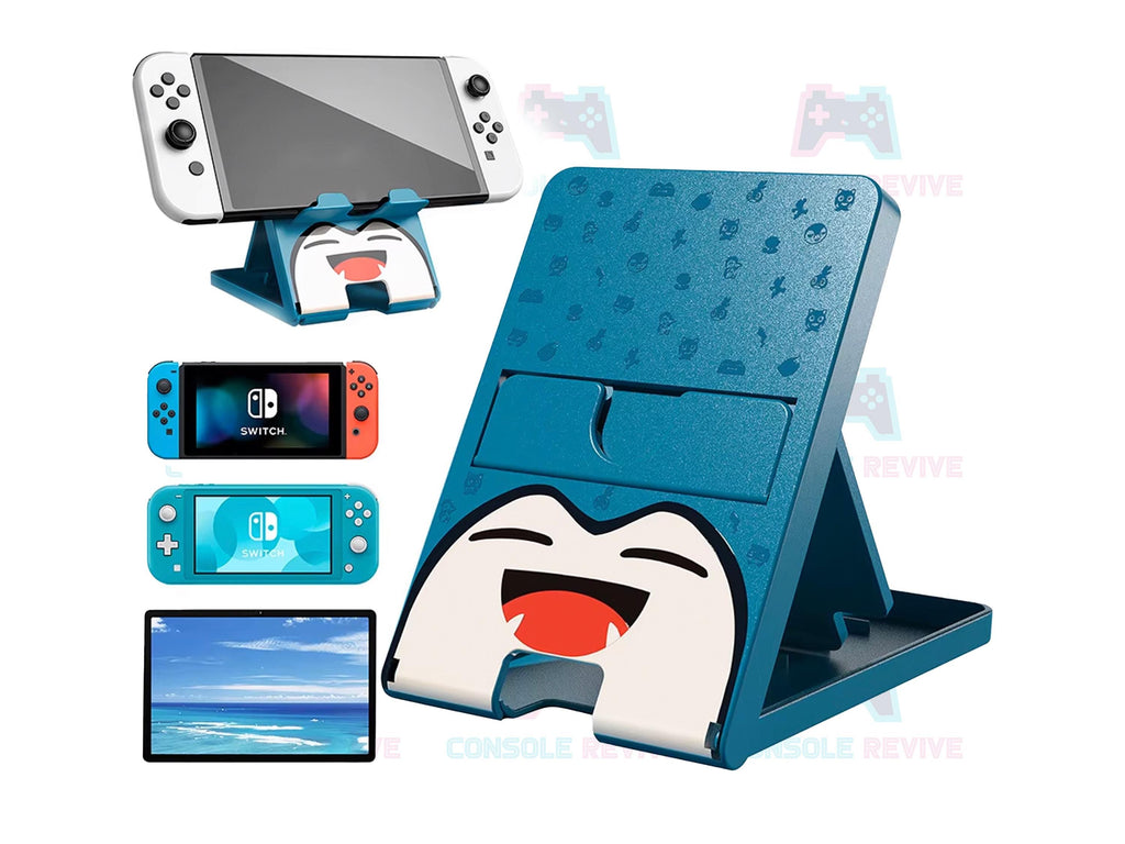 Adjustable Portable Stand Bracket for Switch, Switch OLED, Switch Lite & Multi - Device Holder for Tablets, Phones, and Gaming Accessories - Console Revive