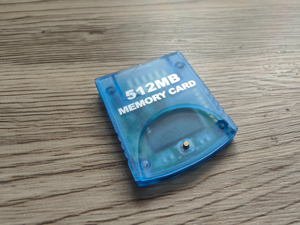 Larger GameCube Memory Cards 256MB - 1024MB | High - Capacity Save Storage for Nintendo GC - Console Revive