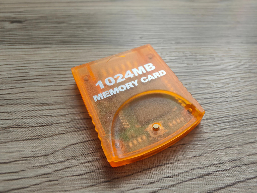 Larger GameCube Memory Cards 256MB - 1024MB | High - Capacity Save Storage for Nintendo GC - Console Revive