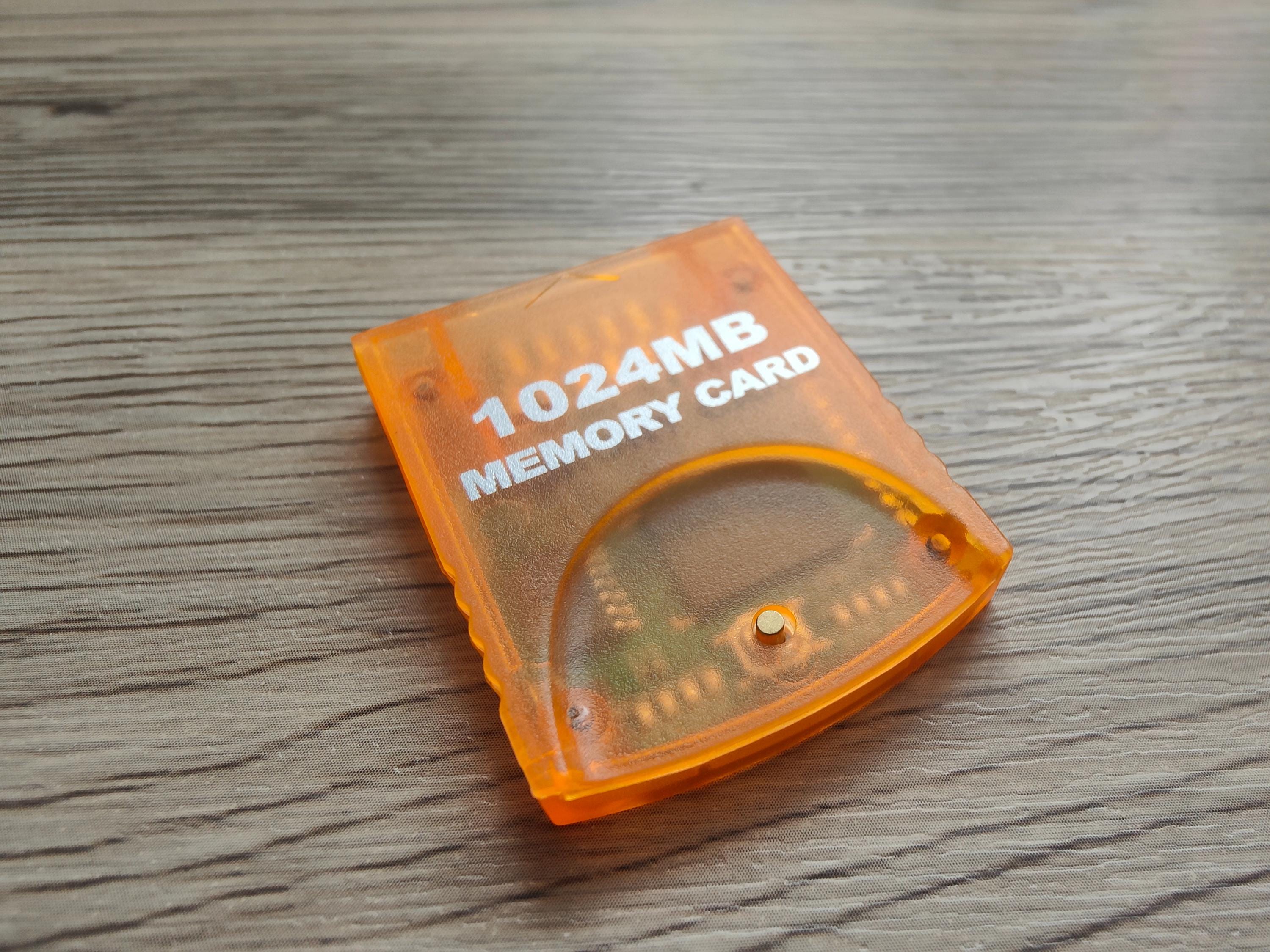 Larger GameCube Memory Cards 256MB - 1024MB | High - Capacity Save Storage for Nintendo GC - Console Revive