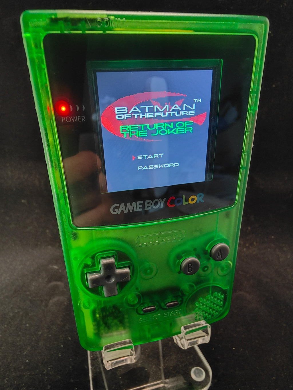 Gameboy Custom Shell Custom Nintendo Gameboy Color Shell with IPS screen update – Console Revive