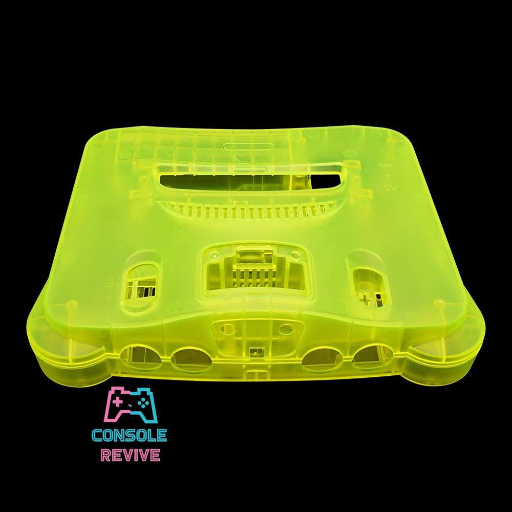 Replacement Shells Cases for N64 in multiple colours! - Enhance Your Console's Look! - Console Revive