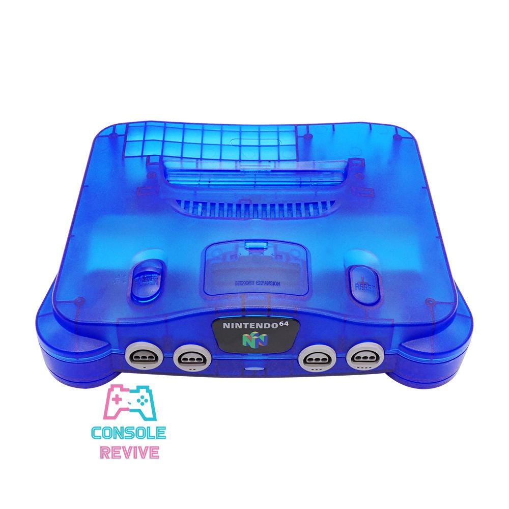 Replacement Shells Cases for N64 in multiple colours! - Enhance Your Console's Look! - Console Revive
