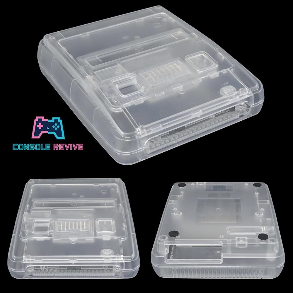 SNES or Famicom UK/EU & Japanese Replacement Shells – 3 Colours Available | Custom Console Case for Retro Gamers