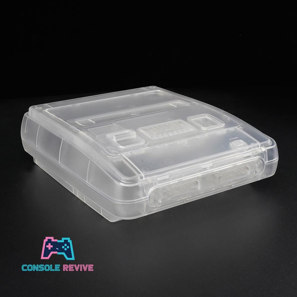SNES or Famicom UK/EU & Japanese Replacement Shells – 3 Colours Available | Custom Console Case for Retro Gamers - Console Revive