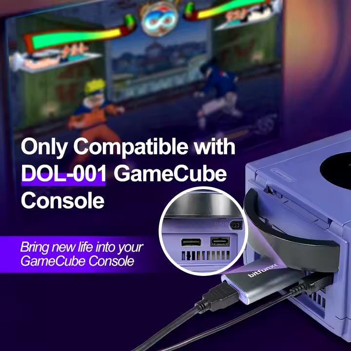 HDMI - Compatible Line Doubler Adapter for Nintendo GameCube (GC2HDMI) – Digital to HDMI Converter - Console Revive