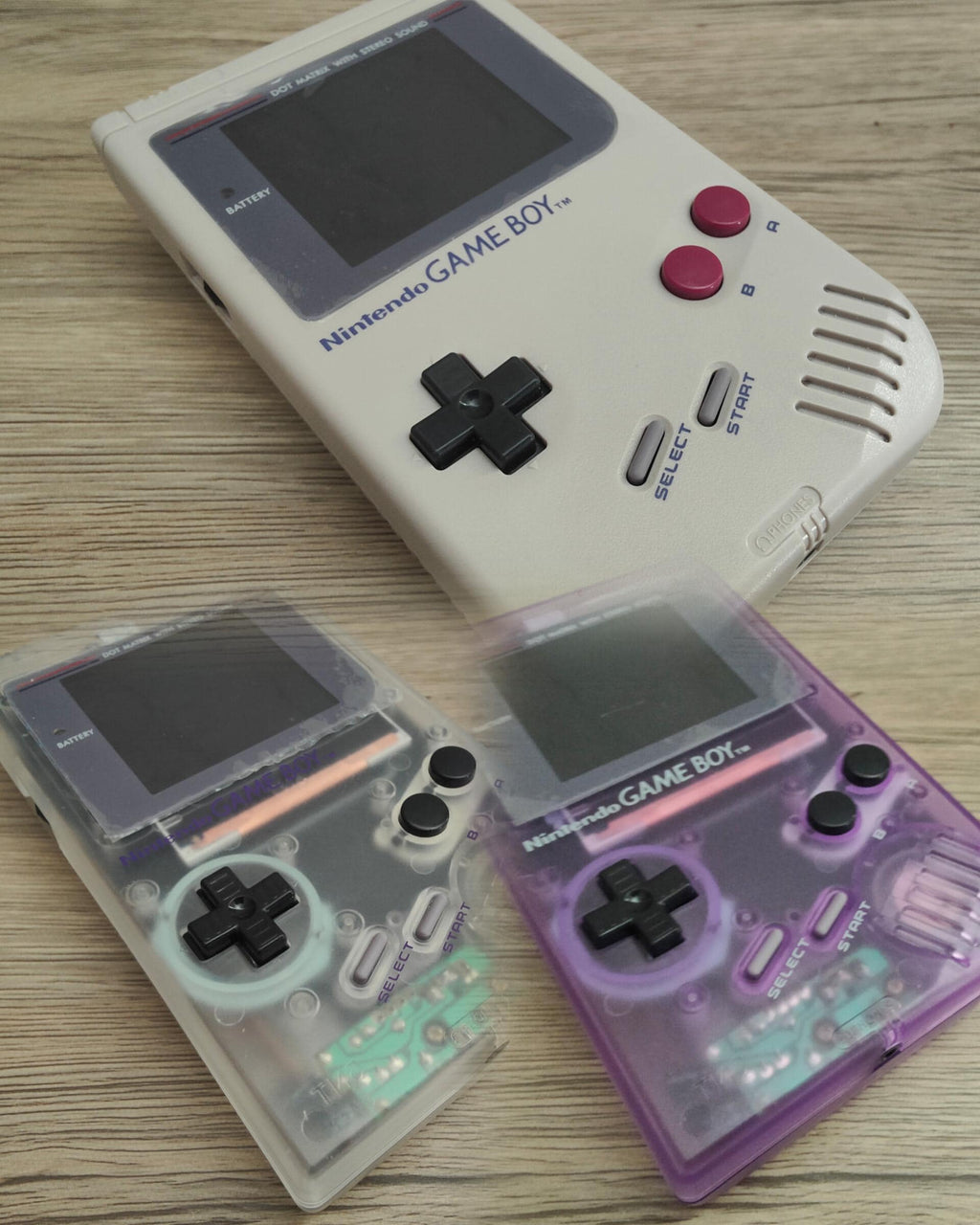 Custom Nintendo Gameboy Original DMG Shell with USB - C Battery - Console Revive