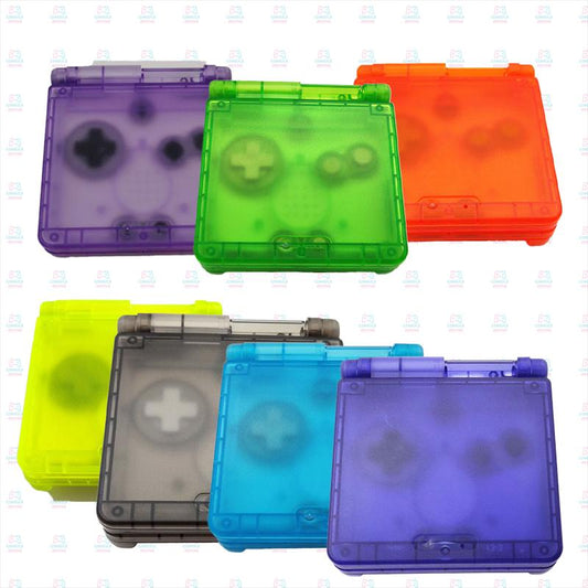 Gameboy advance SP replacement shell - IPS Ready - Multiple Colours - Housing Kit for Console Restoration