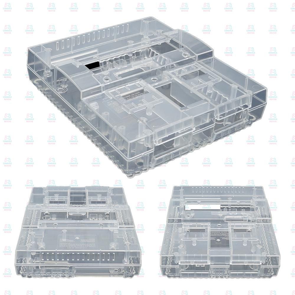 SNES North America NA Replacement Shells – 4 Colours Available | Custom Console Case for Retro Gamers - Console Revive