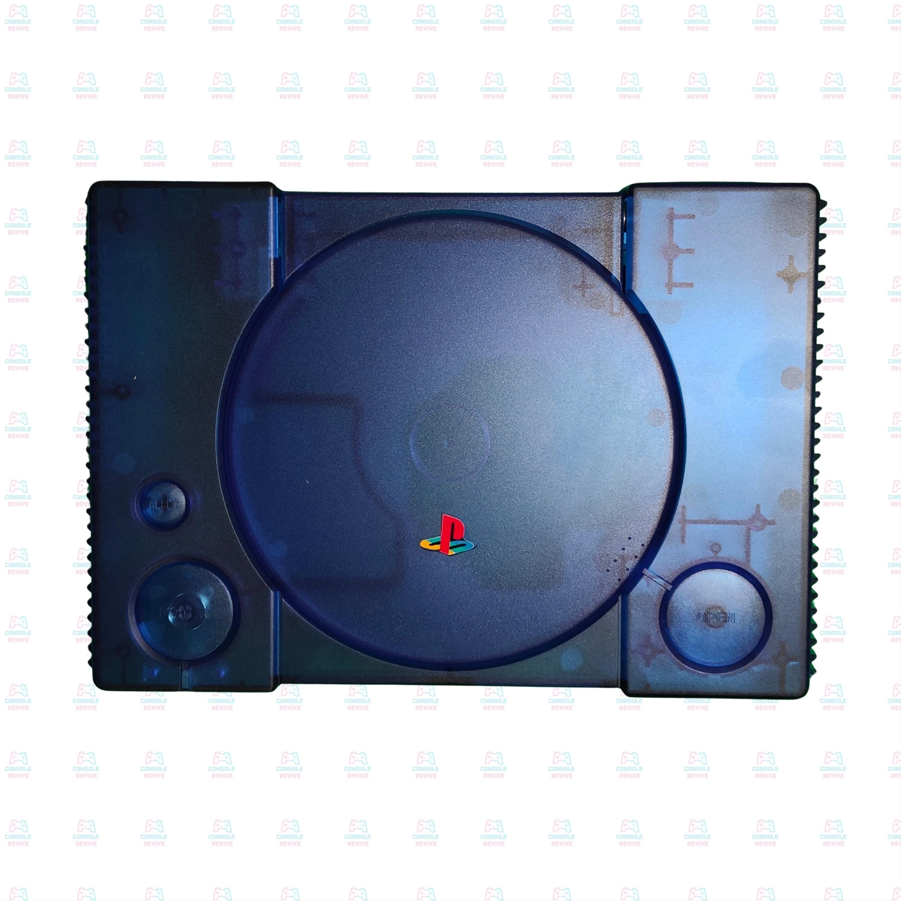 PS1 Transparent Shell Replacement Case – Clear Housing for Sony PlaySt ...