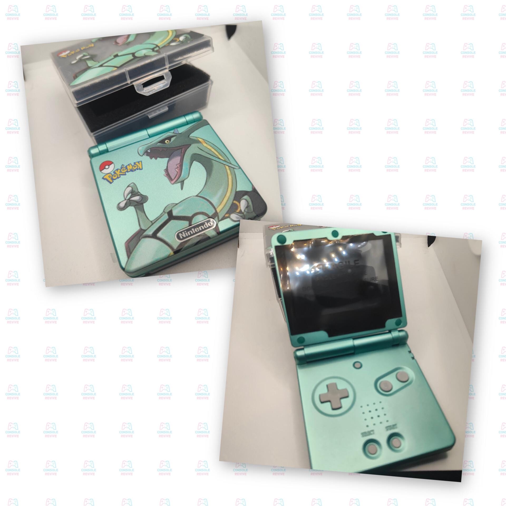 Custom Game Boy Advance SP | V5 IPS Screen | Extended Battery + Charger Included | Multiple Colours & Designs - Console Revive