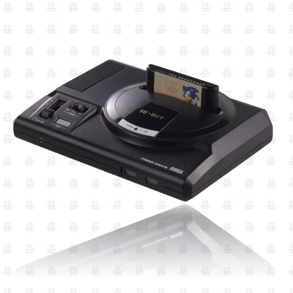 Official SEGA Mega Drive 1:2.3 Scale Collectable Display Model – RetroElectro Licensed Replica - Console Revive