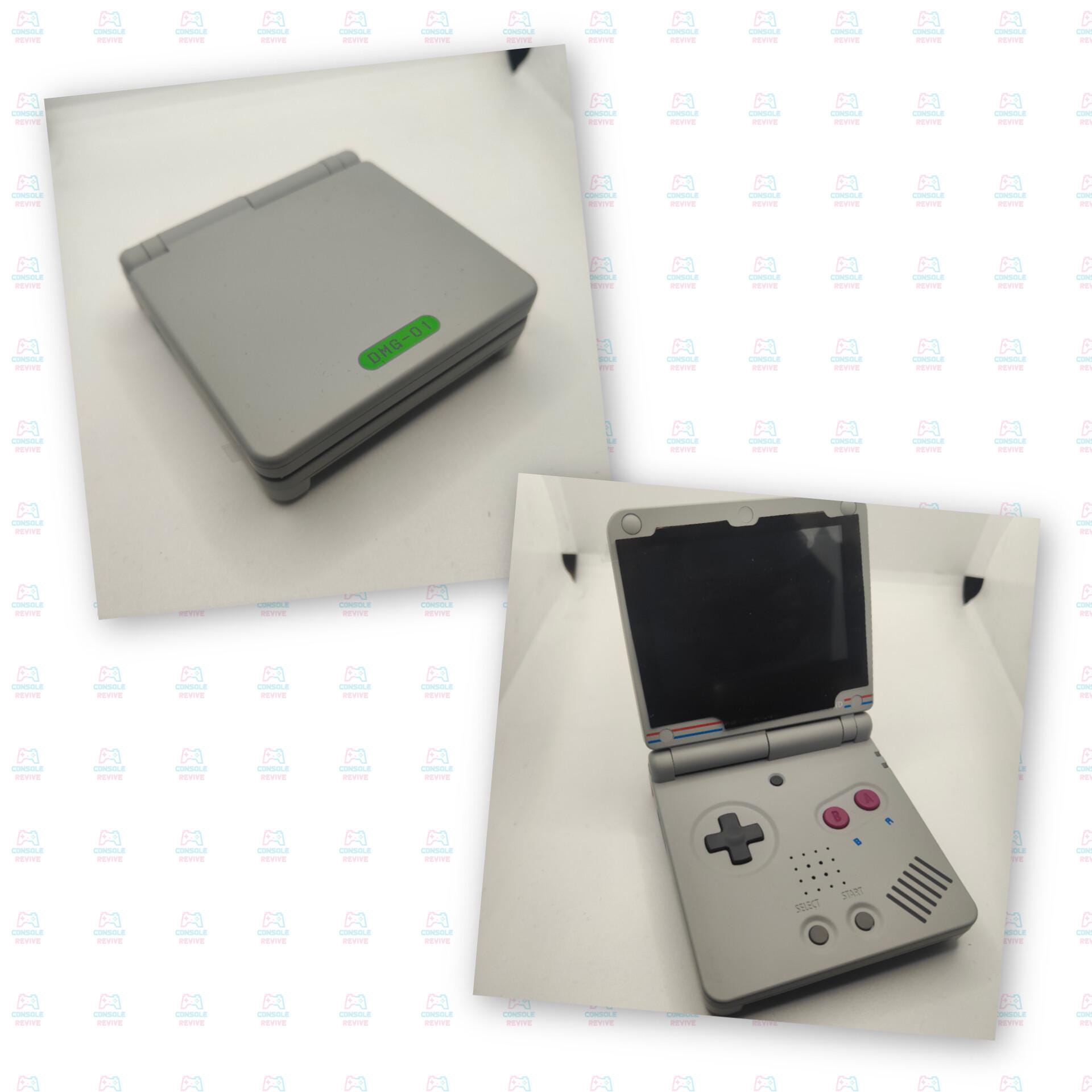 Custom Game Boy Advance SP | V5 IPS Screen | Extended Battery + Charger Included | Multiple Colours & Designs - Console Revive