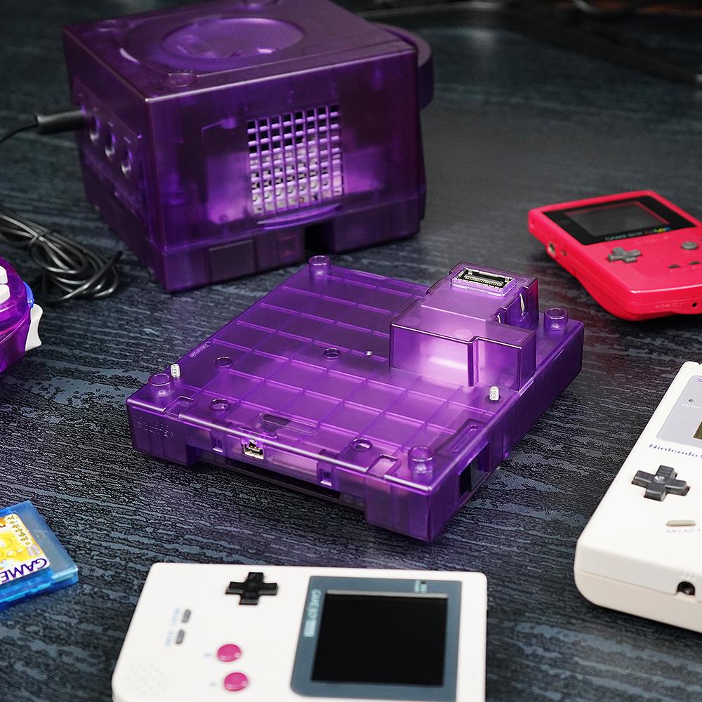 Custom GameCube Game Boy Player Shell – Replacement Housing in Multiple Colours | Retro Mod Upgrade - Console Revive
