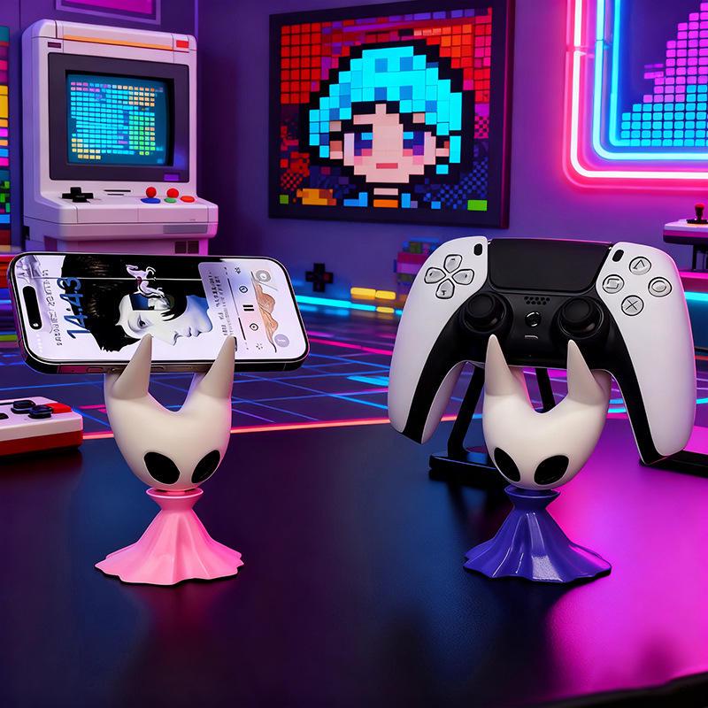 Silksong Inspired Controller Stand | Hollow Knight Hornet Phone Holder | Gaming Desk Stand | PS5 Xbox Switch Controller Dock | Gamer Gift - Console Revive