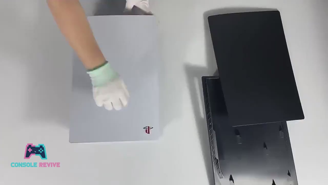 PS5 Digital Edition Matte Faceplates (Set of 2) – Premium Replacement Console Covers, Easy to Install