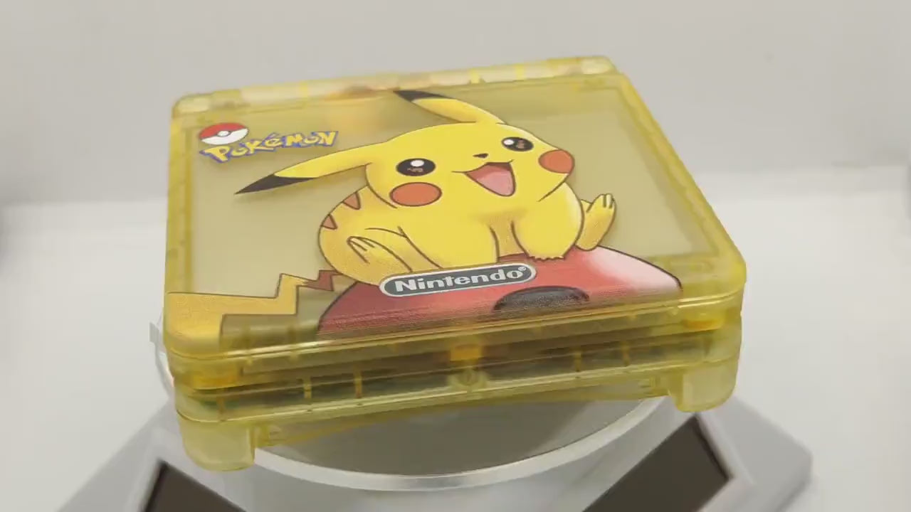 Custom Game Boy Advance SP | V5 IPS Screen | Extended Battery + Charger Included | Multiple Colours & Designs